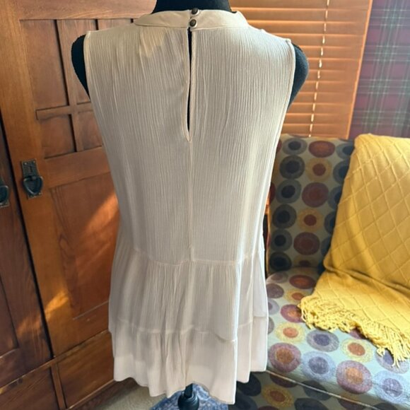 Mossimo Sleeveless Tiered Ruffle Blouse Size Small - Picture 5 of 9